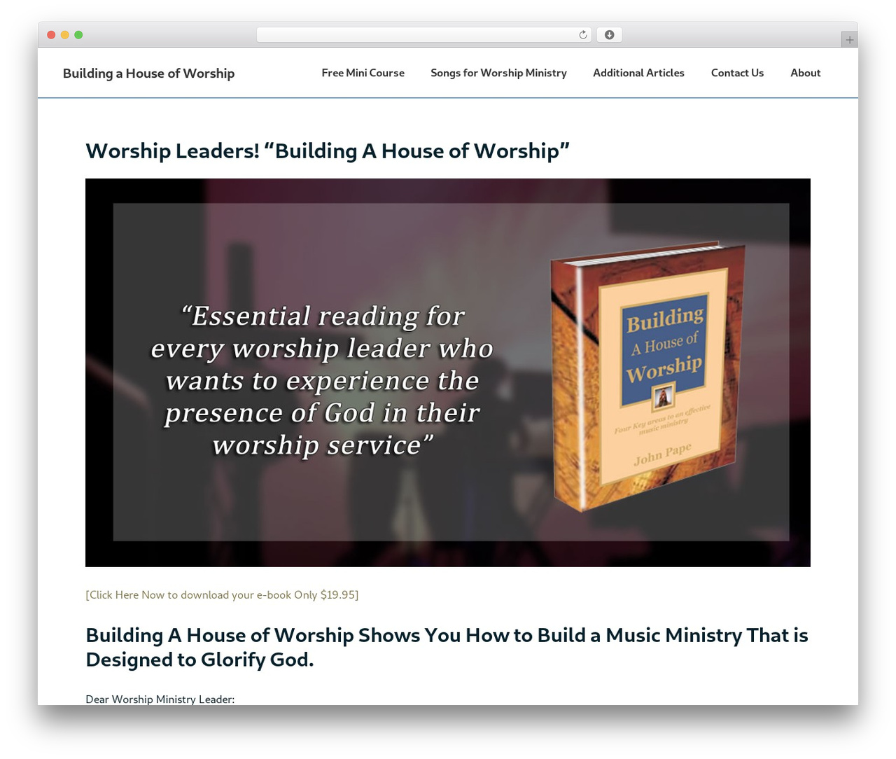Responsive WordPress theme design - buildingahouseofworship.com Responsive WordPress theme design - buildingahouseofworship.com