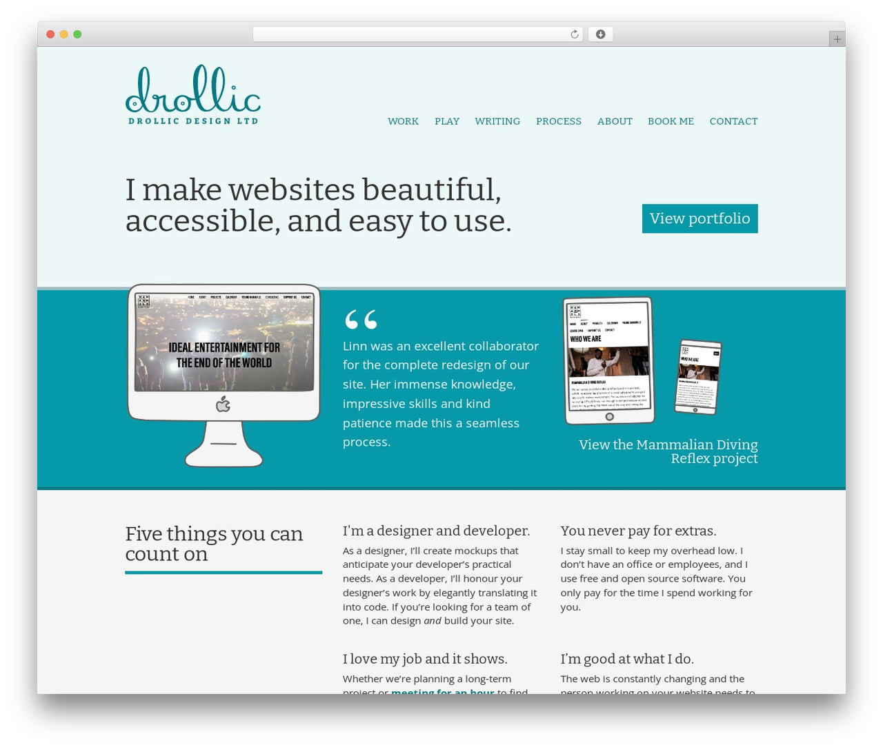 Theme WordPress Drollic - drollic.ca