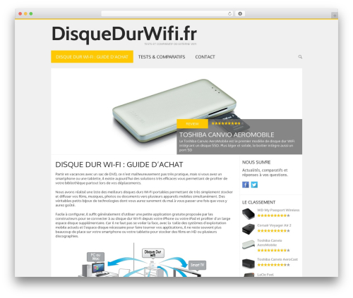 Theme WordPress Puzzles - disquedurwifi.fr