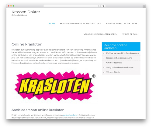 Unifield WordPress theme - krassendokter.nl Unifield WordPress theme - krassendokter.nl