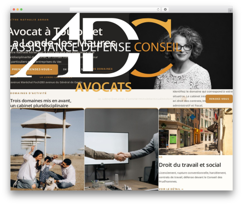 Untitled theme WordPress - adcavocats.com