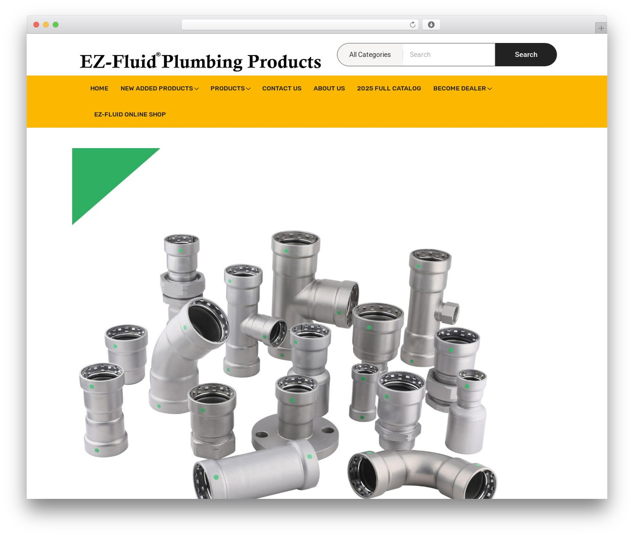 WordPress theme Arrival - ezfluid.com