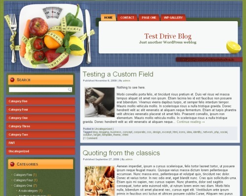 WordPress theme diet_wordpress_theme_2