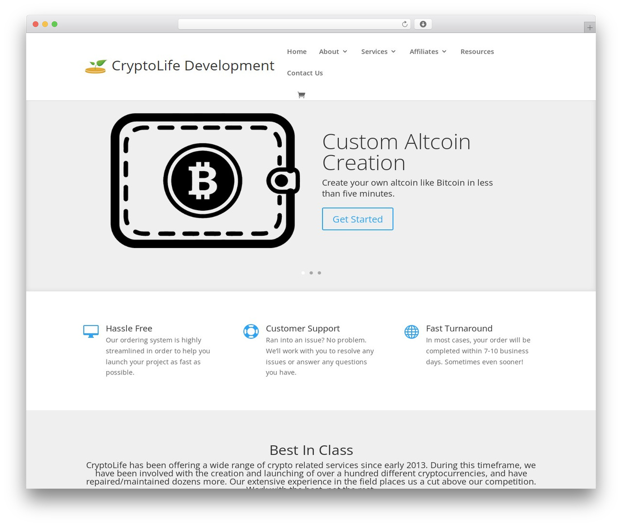 WordPress theme Divi - dev.cryptolife.net