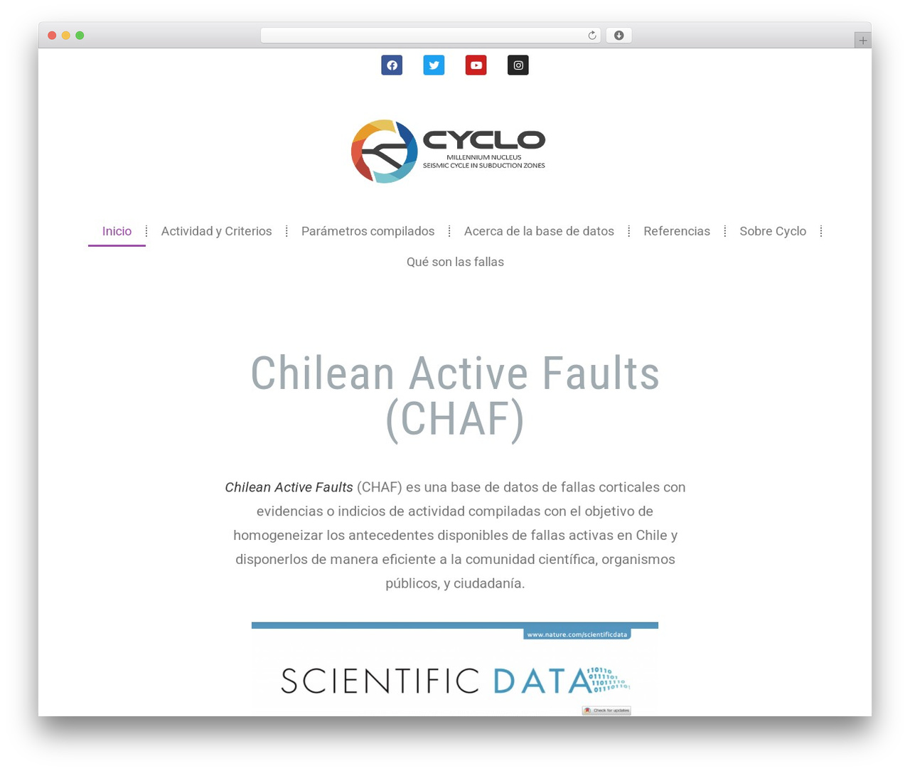 WordPress theme Eisai - fallasactivas.cl