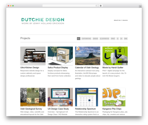 WordPress theme Workality Lite - dutchiedesign.com