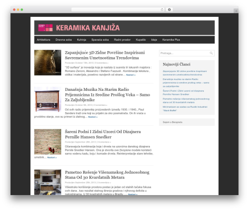 WordPress website theme Basico Wordpress Theme - dekorater.keramikakanjiza.com