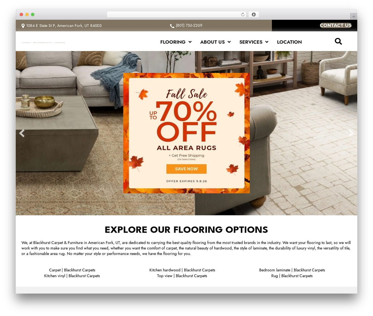 WP theme Beaver Builder Child Theme - blackhurstcarpetandfurniture.com