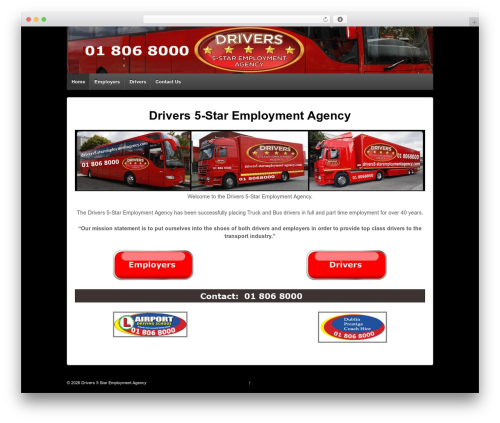 Best WordPress theme Responsive - drivers5-staremploymentagency.ie