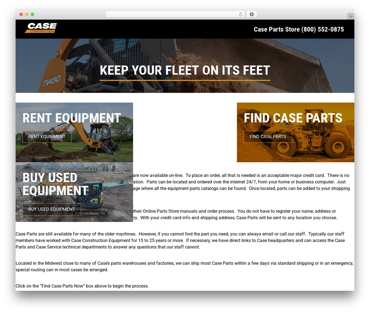 Case Web Theme WordPress ecommerce theme - casepartsstoreonline.com Case Web Theme WordPress ecommerce theme - casepartsstoreonline.com
