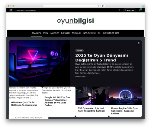 Pushai WordPress plugin - oyunbilgisi.com