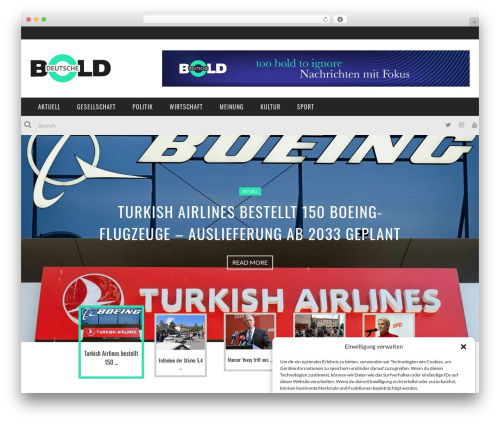 Kami WordPress theme - deutschebold.com