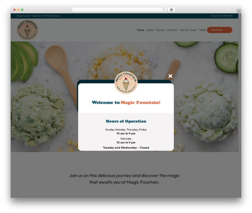 PicoStrap5 Child Base WordPress theme design - magicfountainlongisland.com
