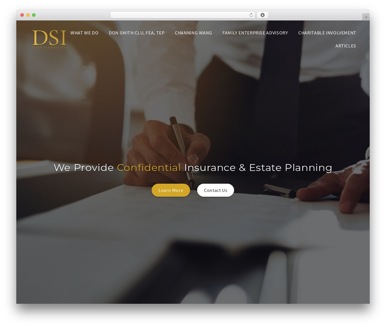 Soprano Theme WordPress theme - dsiestate.com