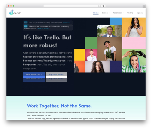 Theme WordPress SaaSpot - dendri.com