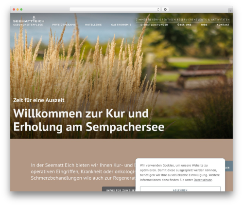 WEBKINDER Starter Theme best WordPress theme - seematt-eich.ch