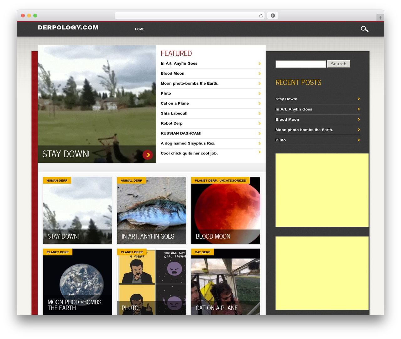 WordPress theme Noteworthy - derpology.com WordPress theme Noteworthy - derpology.com