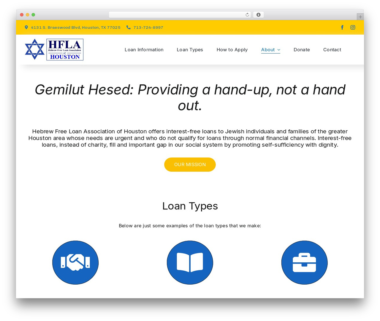 Avada WordPress theme - hfla.net