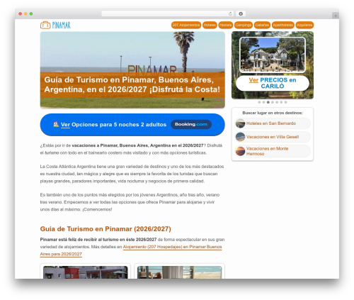 codeworking WP theme - pinamarhoy.com