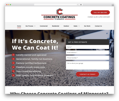 Iceberg core WordPress plugin - concretecoatingsmn.com