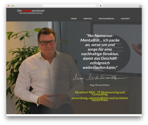 Count Down WordPress theme - dieerfolgswerkstatt.com