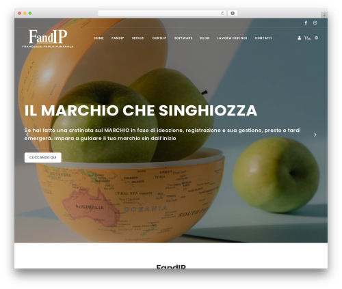 FandIP Theme WordPress theme - fandip.com