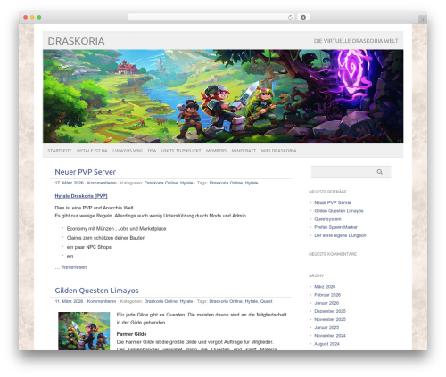 picolight WordPress theme - draskoria.net