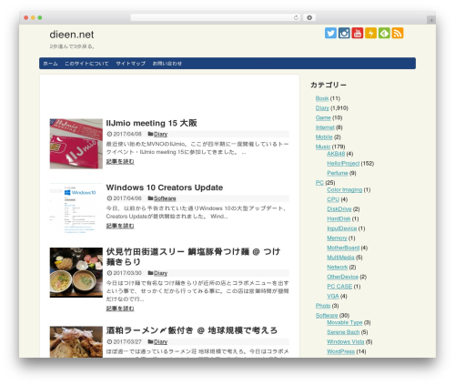 Cfiltering WordPress plugin - dieen.net