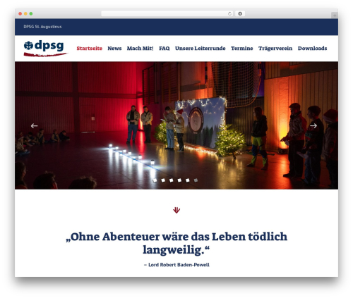 Theme WordPress DPSG BASE THEME - dpsg-gaesdonck.de