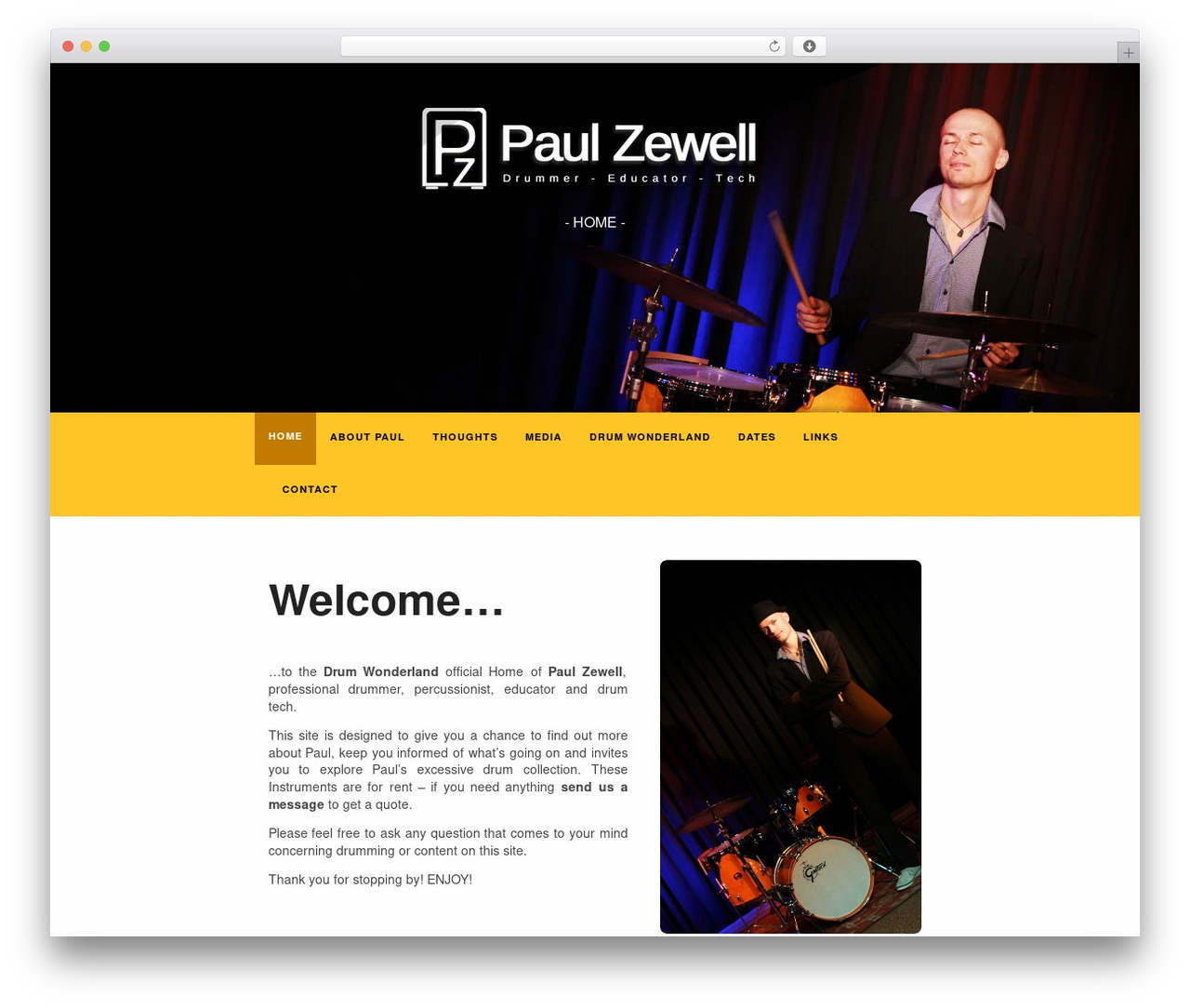 WordPress theme Refinery - drumwonderland.com WordPress theme Refinery - drumwonderland.com