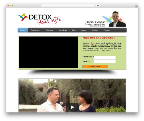 WordPress theme Function - detoxyourlife.ca/en