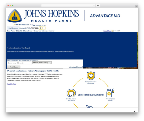 WPFox Custom Theme theme WordPress - hopkinsmedicare.com