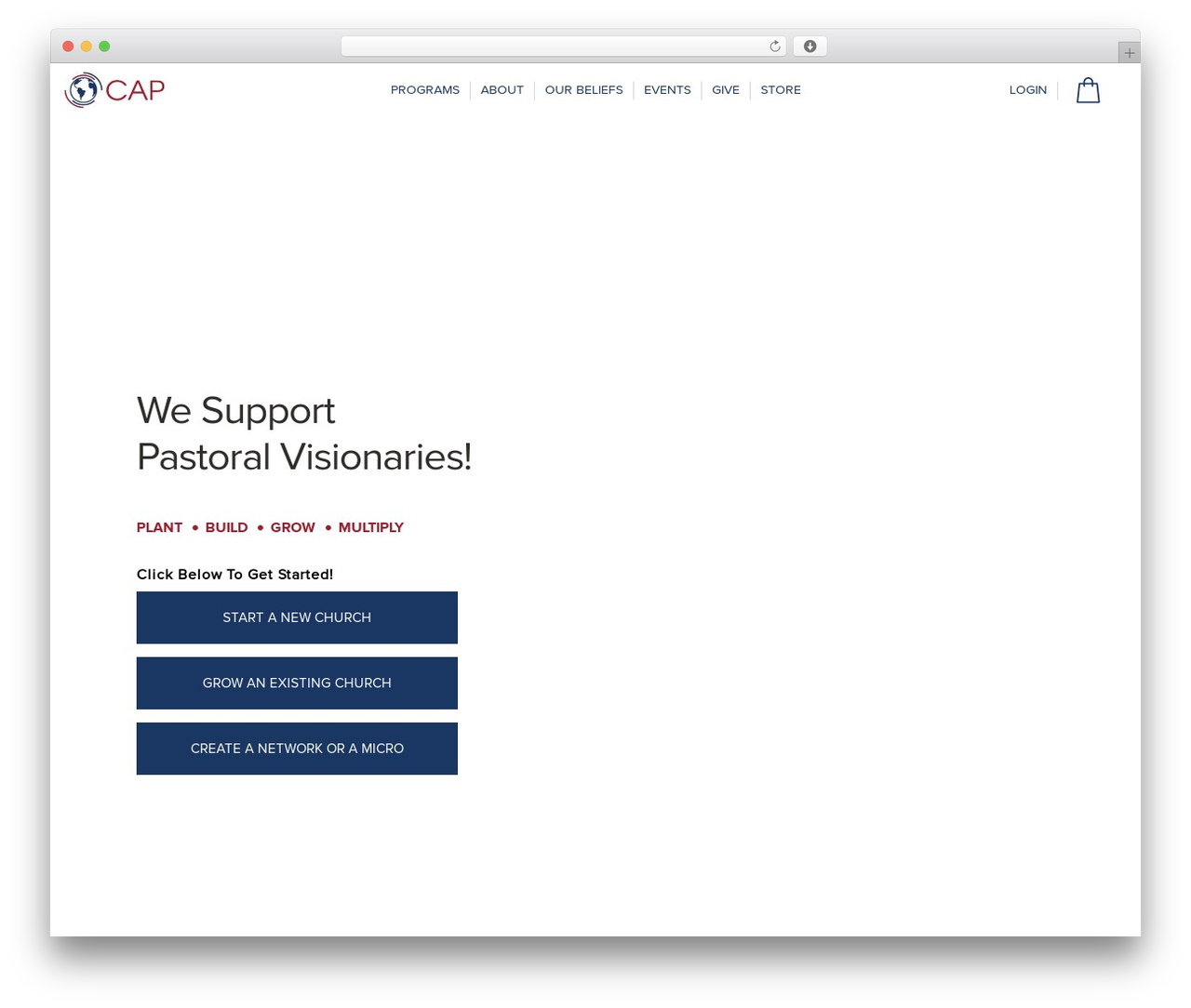 CAP WordPress theme - capchurches.org CAP WordPress theme - capchurches.org