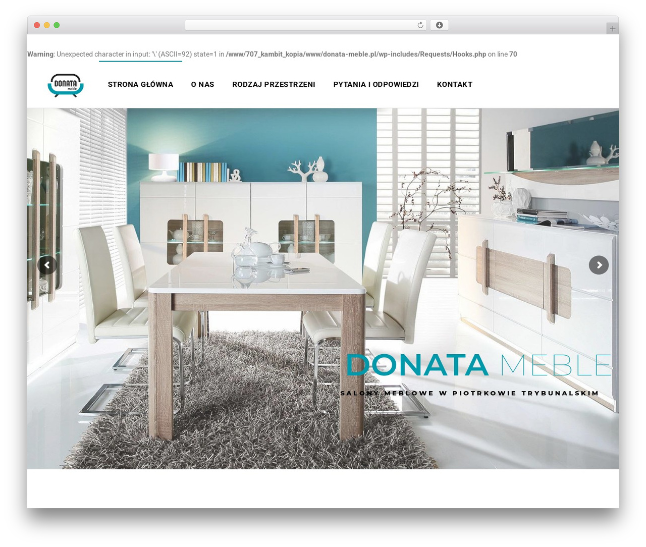 DFD Native premium WordPress theme - donata-meble.pl