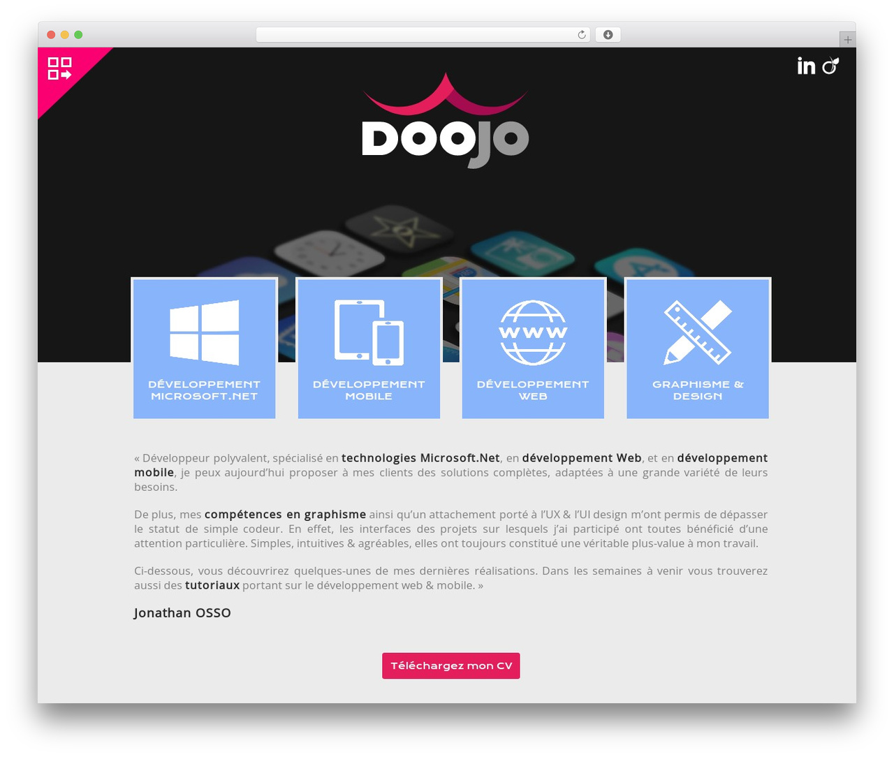 Doojo Theme WordPress theme - doojo.fr Doojo Theme WordPress theme - doojo.fr