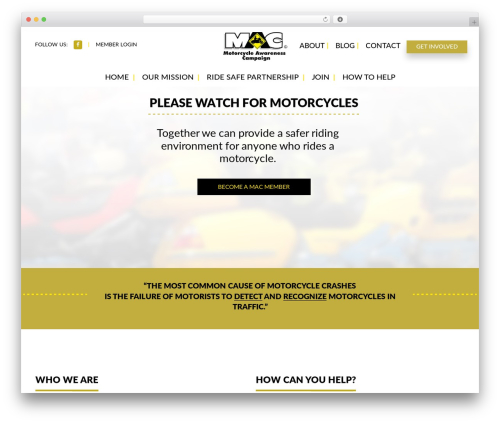 MAC WordPress theme - macorg.com