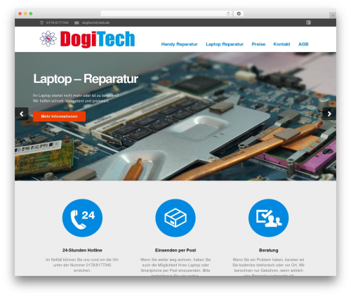 Theme WordPress Dynamo - dogitech.de