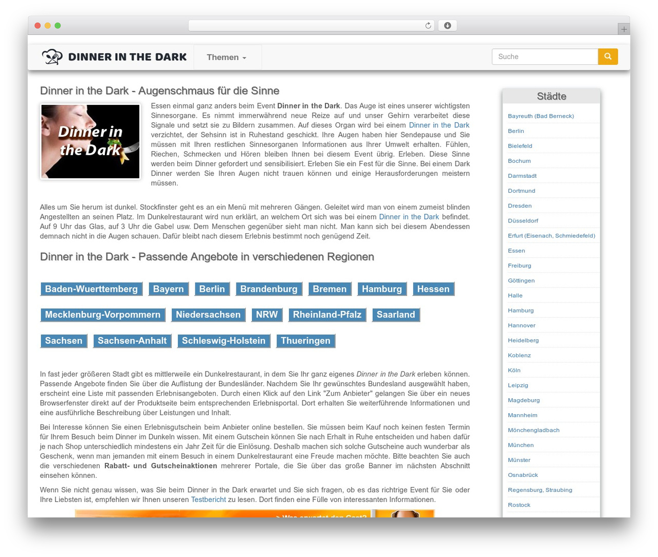 WordPress theme Bootstrap - dinnerinthedark.eu WordPress theme Bootstrap - dinnerinthedark.eu