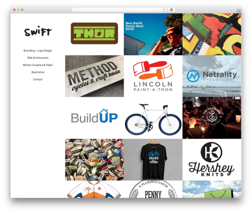 WordPress theme Origin - design.benswift.com