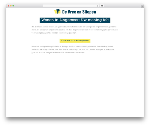 WP theme Sieronline WP Basisthema- Child - woneninlingemeer.nl
