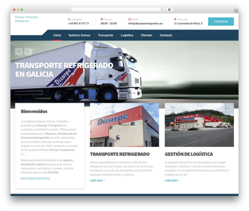 CargoPress by ProteusThemes WordPress theme - dicarpetransportes.es