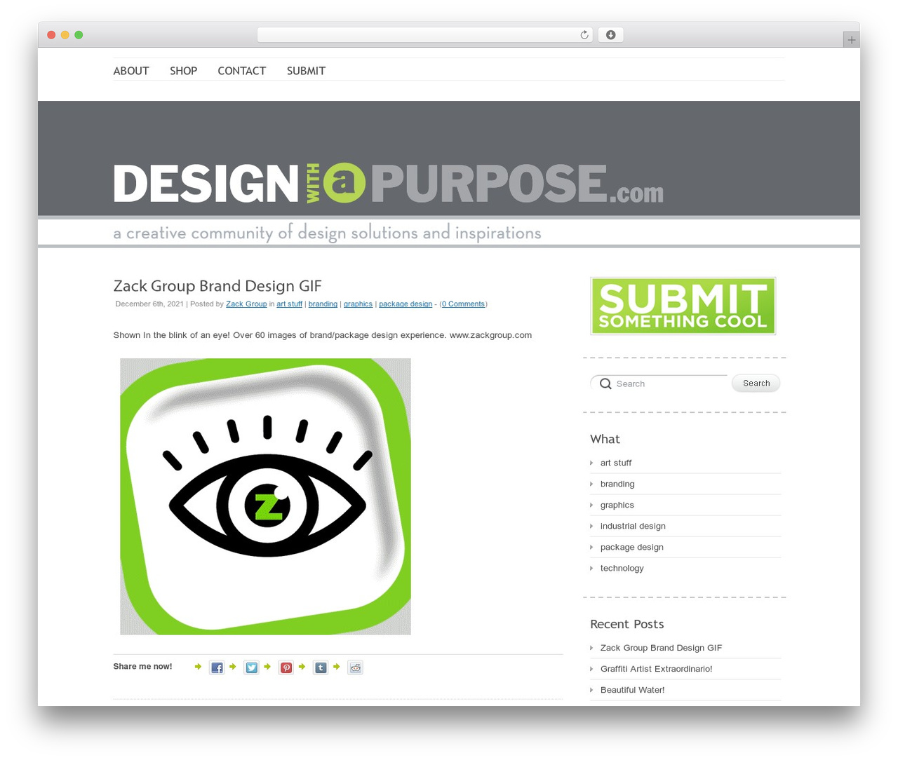 Delicate WordPress theme - designwithapurpose.com