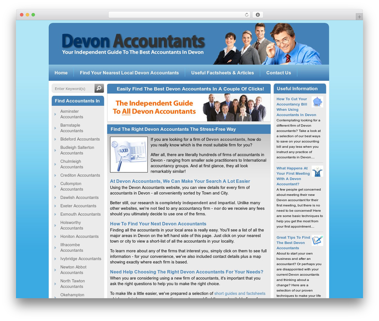 DirectoryPress theme WordPress - devonaccountants.com DirectoryPress theme WordPress - devonaccountants.com