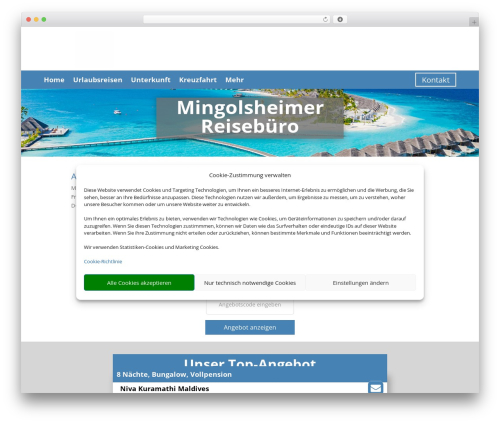 Smg customer portal WordPress plugin - mingolsheimer-reisebuero.de