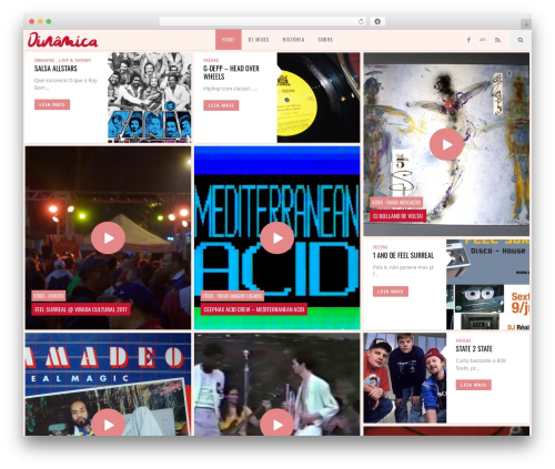 Flow WP theme - dinamicas.art.br