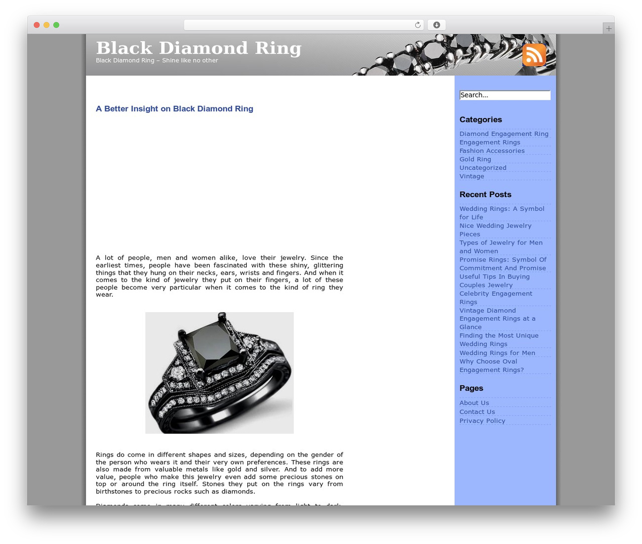 IntelliTheme WordPress theme - diamondringsplus.com IntelliTheme WordPress theme - diamondringsplus.com