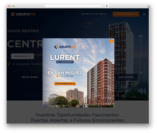 Sdutms WordPress plugin - grupomg.pe