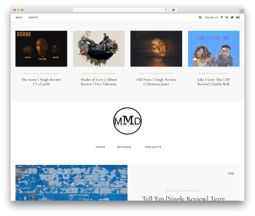 Theme WordPress Florian - mymusicden.com