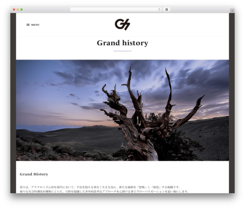 Theme WordPress Hoffman - grand-history.com