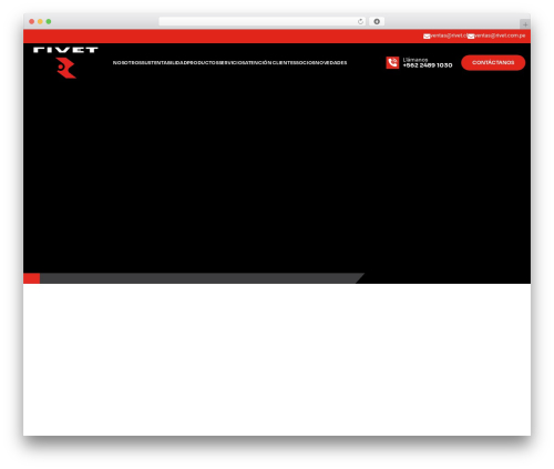 Theme WordPress Tema Rivet - rivet.cl